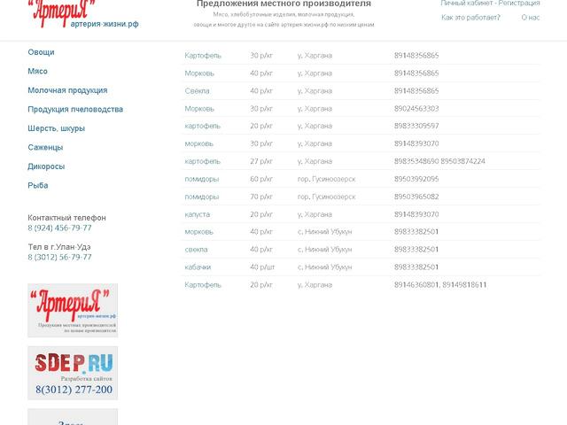 Разработан региональный информационный портал "Артерия жизни"