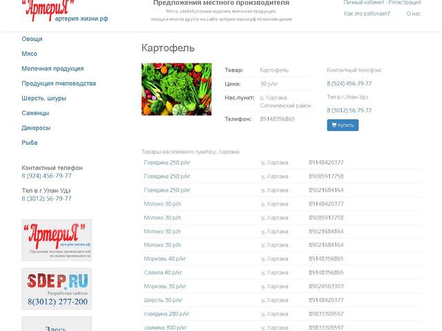Разработан региональный информационный портал "Артерия жизни"