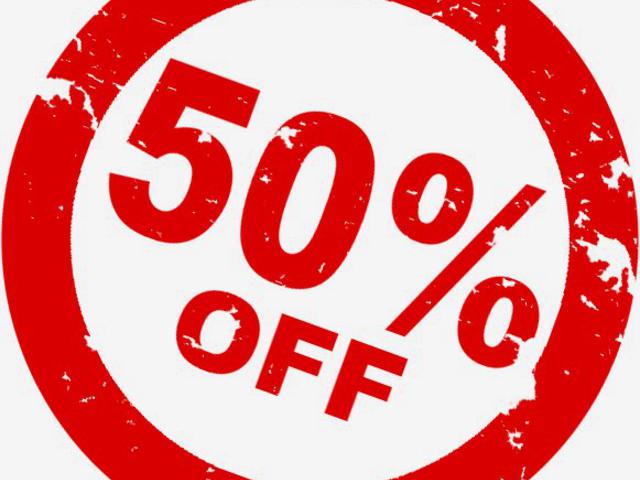 Специальная скидка 50%!  Только сегодня!